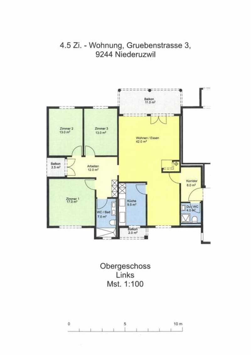 Frisch renovierte familienfreundliche 4 ½ Zimmer Wohnung (3)