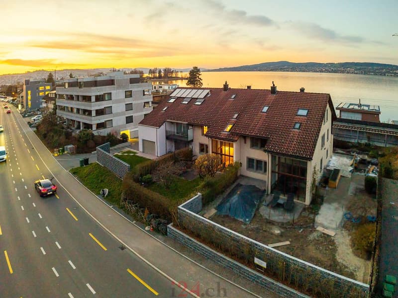 Attraente casa a schiera di 5,5 locali con vista lago a Freienbach a basso impatto fiscale (3)