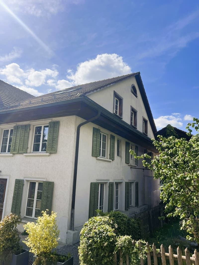 Charmantes 4.5-Zimmer-Einfamilienhaus in Aeugst mit grossen Garten sucht neue Familie (4)