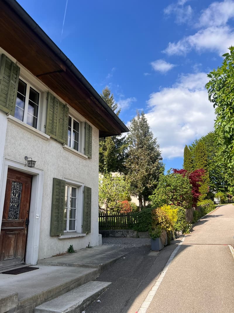 Charmantes 4.5-Zimmer-Einfamilienhaus in Aeugst mit grossen Garten sucht neue Familie (3)