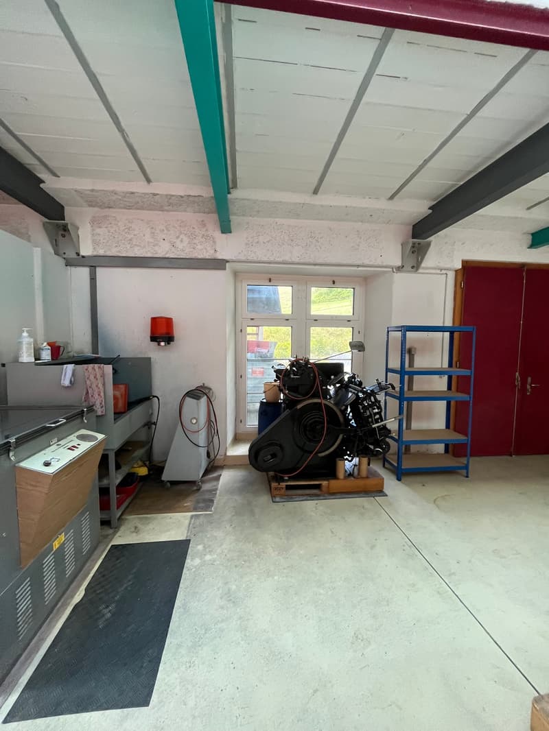 Historische Fabrikfläche mit Charakter – 250 m² Gewerberaum in Aeugstertal (10)