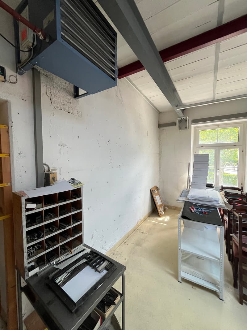 Historische Fabrikfläche mit Charakter – 250 m² Gewerberaum in Aeugstertal (8)
