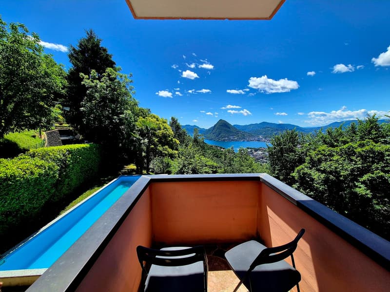 La Dolce Vita a Lugano: Elegante Residenza con Piscina a Cureggia (6)