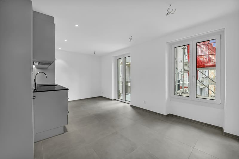 Wohnen, wo Zürich lebt: Stilvolle 1.5-Zimmer-Wohnung in Wiedikon (2)