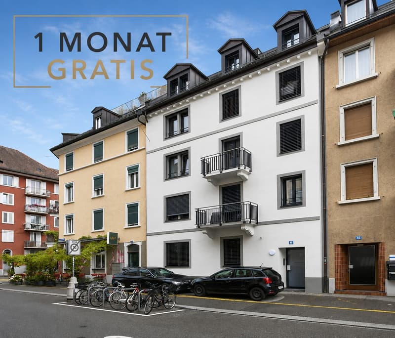 1 MONAT GRATIS JETZT PROFITIEREN! | Stilvoll wohnen in Zürich-Wiedikon (1)