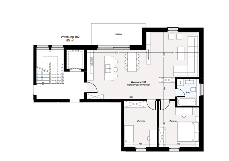 neue, moderne 3.5-Zimmerwohnung mit grossem Balkon (7)