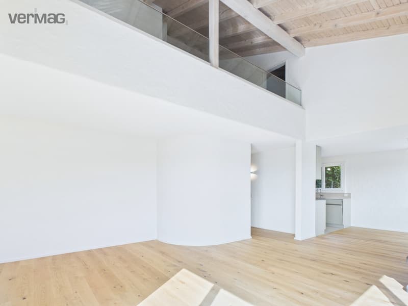 Wohnzimmer und Gallerie