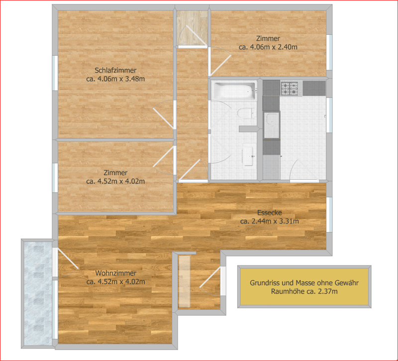 Zu vermieten grosszügige 4.5-Zi Wohnung (11)