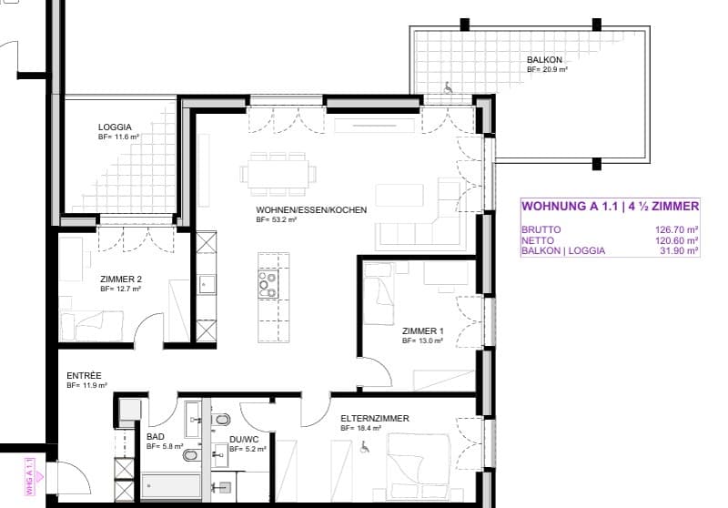 Attraktive Neubau-Wohnung zum Wohlfühlen in Berg TG (14)