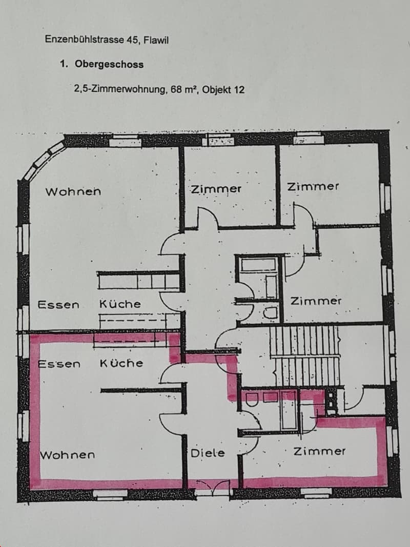 Moderne 2.5 Zimmerwohnung an Zentralerlage (9)