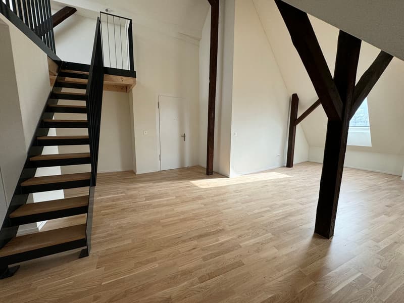 Charmante 1.5-Zimmer-Dachwohnung im Loft-Stil in St. Gallen (4)