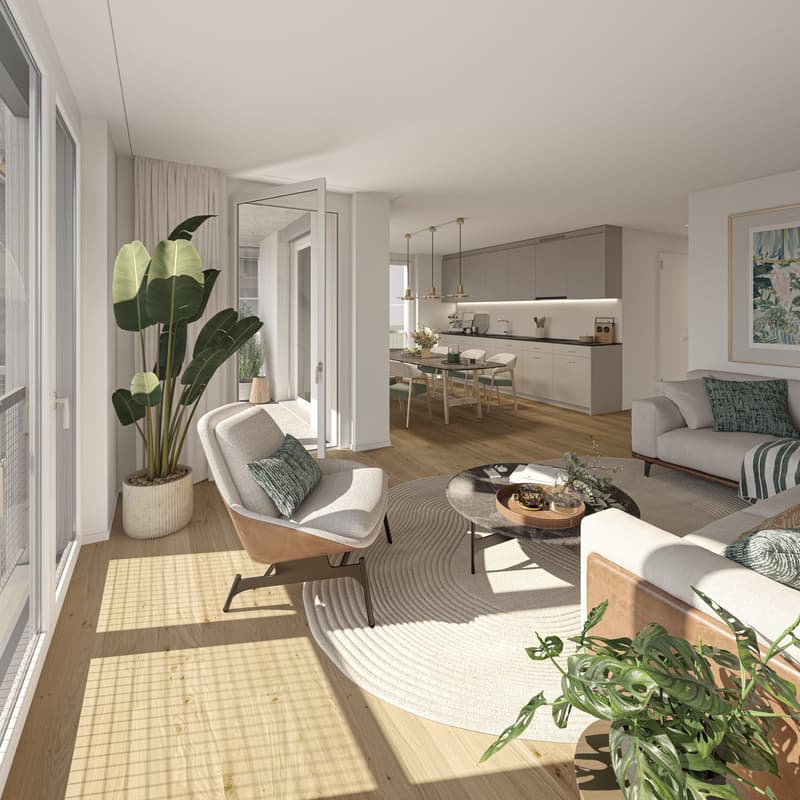 Moderne 2.5 Zimmer-Wohnungen im neuen Flawa-Areal (2)