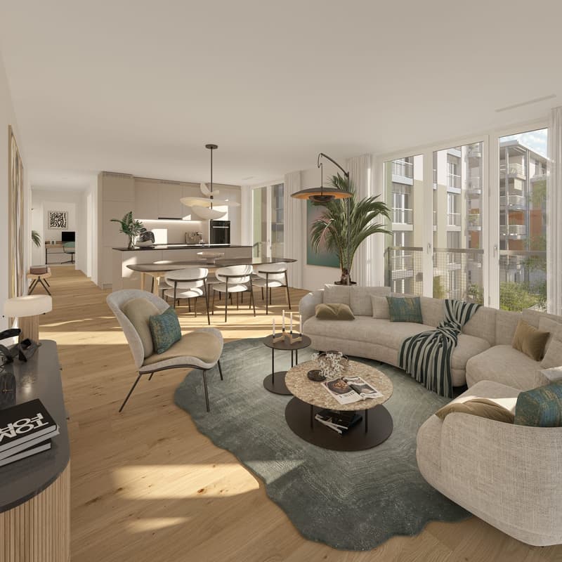 Moderne 3.5 Zimmer-Wohnungen im neuen Flawa-Areal (1)
