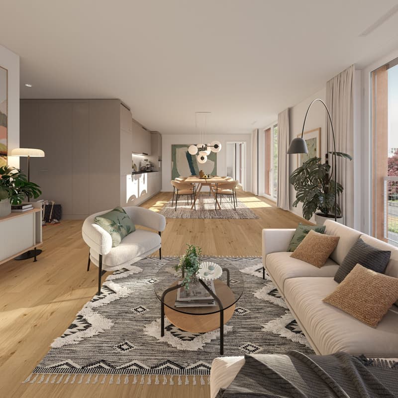 Exklusive 5.5 Zimmer-Wohnung im neuen Flawa-Areal (2)