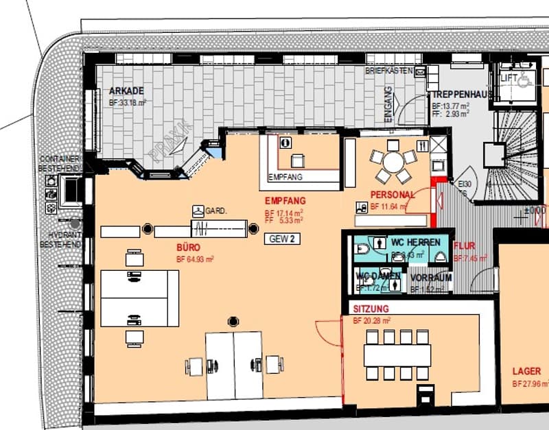 Business Location in "Haus zur Sonne" Partial Area (10)