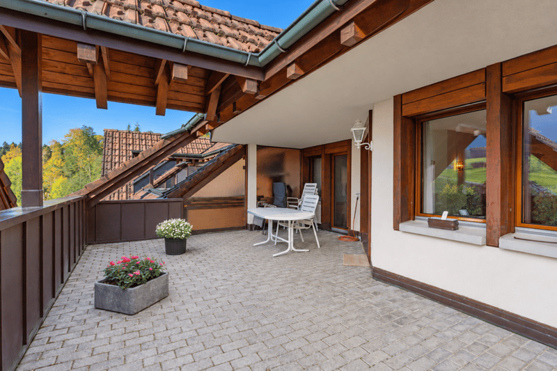 Top-gepflegte Terrassenwohnung mit Bergpanorama! (1)