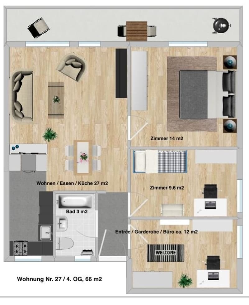 Gemütliche 4-Zimmer-Wohnung (12)