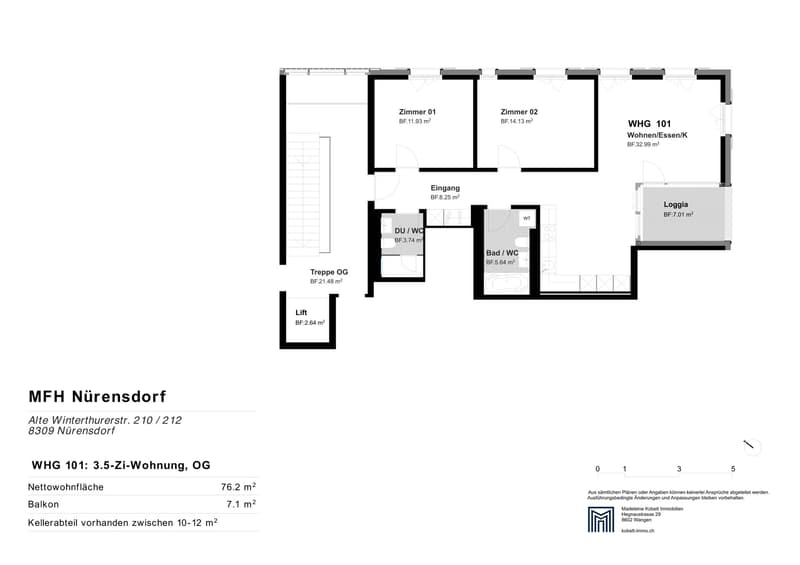 ERSTVERMIETUNG - 5.5-Zimmer-Wohnung EG in Nürensdorf zu vermieten (8)