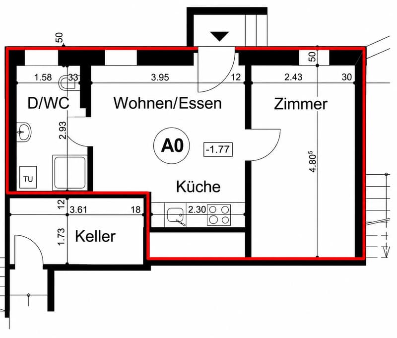 Charmante 1.5 Zimmer-Wohnung in Escholzmatt (7)