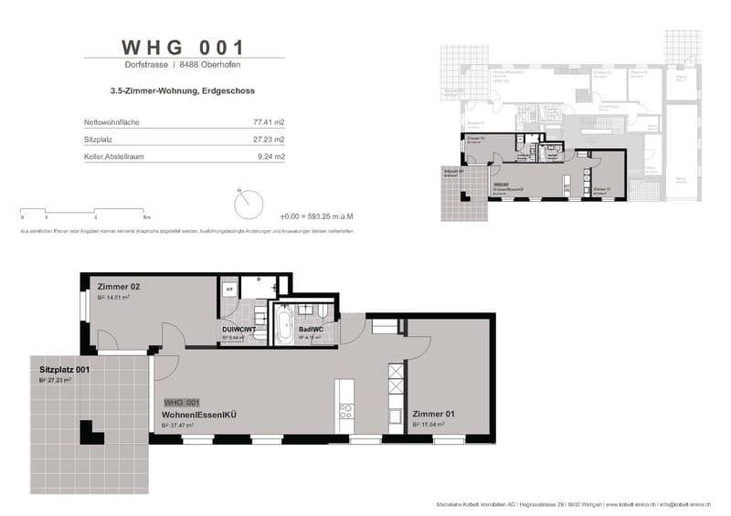 3 ½ Zimmer-Wohnung, 8488 Turbenthal (7)