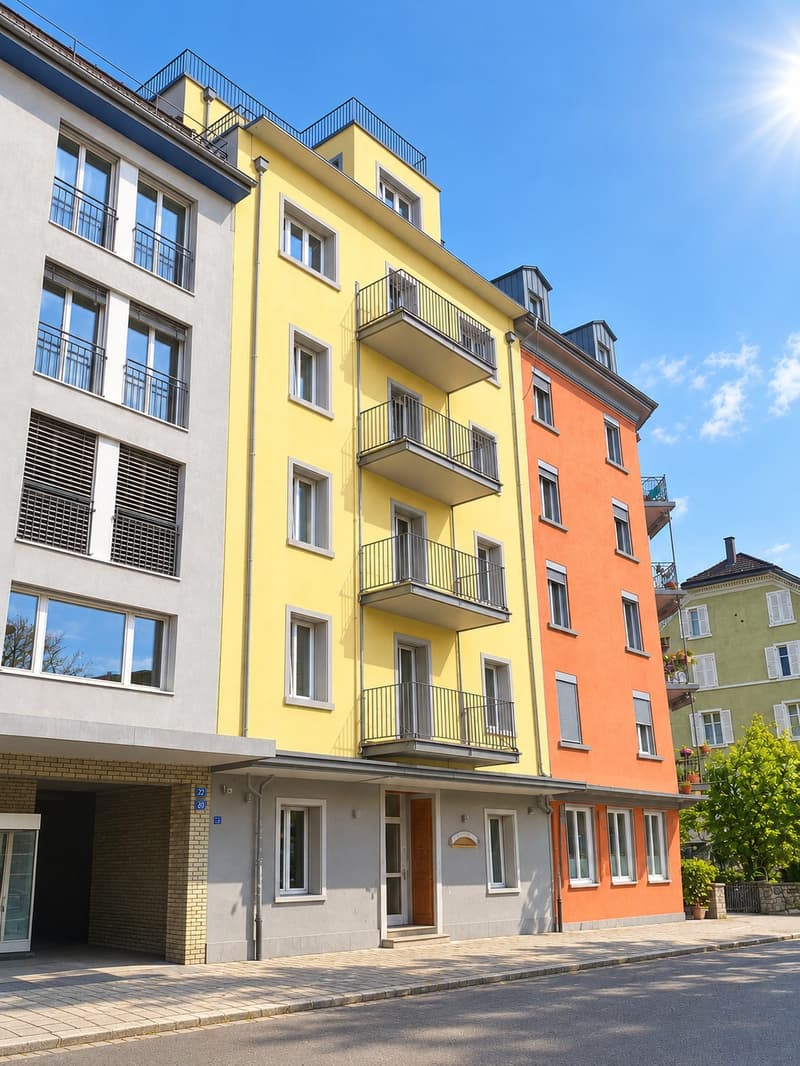Kompakte 1-Zimmer-Wohnung an zentraler Lage in Zürich (1)