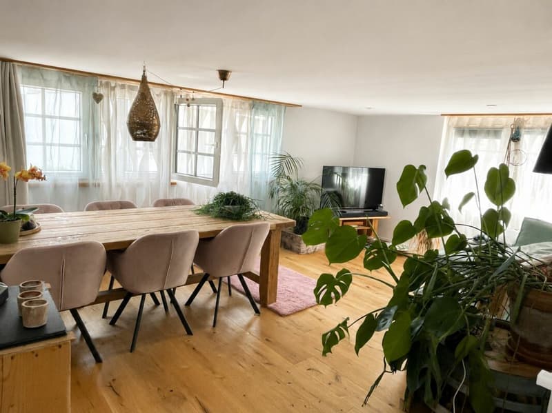 Totalsanierte, stilvolle 3½-Zimmerwohnung im Zentrum von Mogelsberg (2)