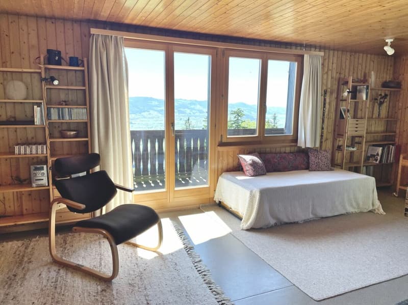 Ferienhaus mit traumhafter Zürichsee- und Alpensicht - 894 m² Grundstück (12)
