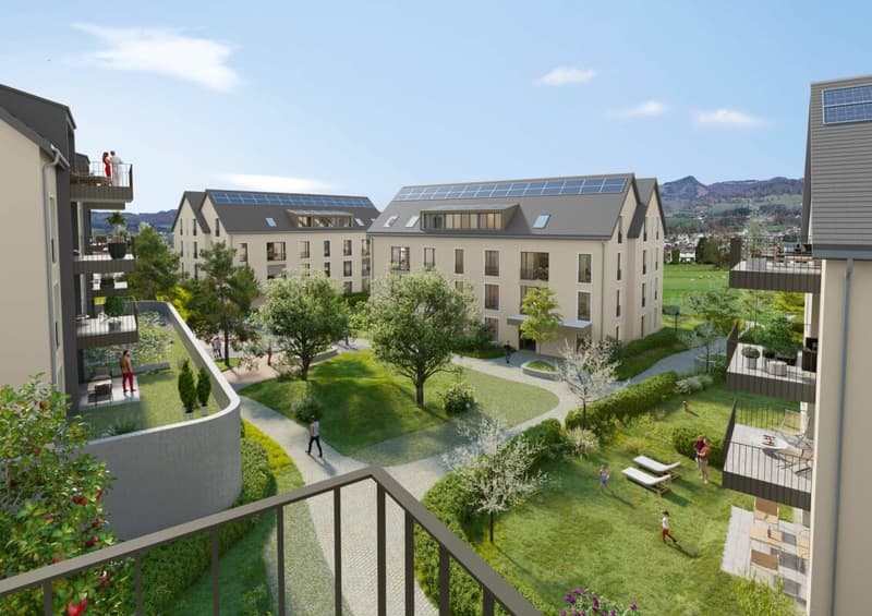 WOHNPARK DORF - VERKAUFSSTART 2. ETAPPE - 2,5-Zimmer-Gartenwohnung (2)