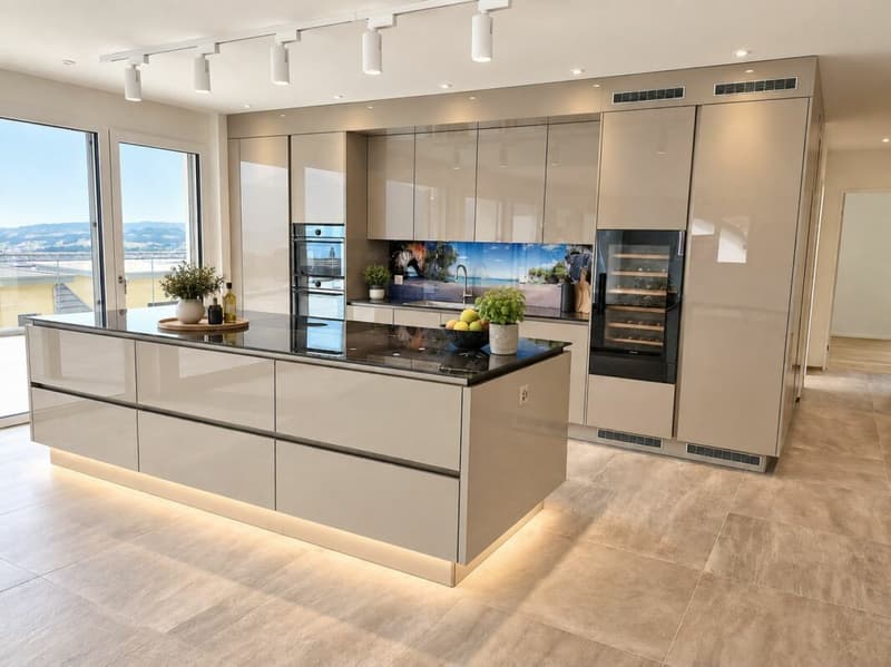 Luxuriöse 5,5-Zimmer-Attikawohnung  mit See- und Bergsicht (5)