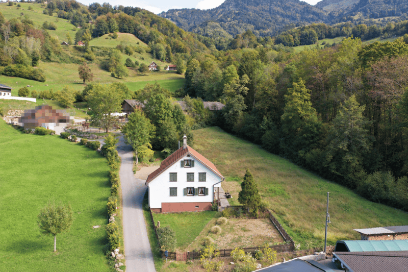 Eine seltene Gelegenheit - Liebhaberobjekt mit 3'938 m² Land mitten im Grünen (1)