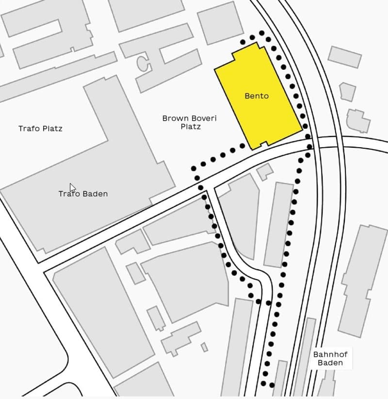 Building location on map