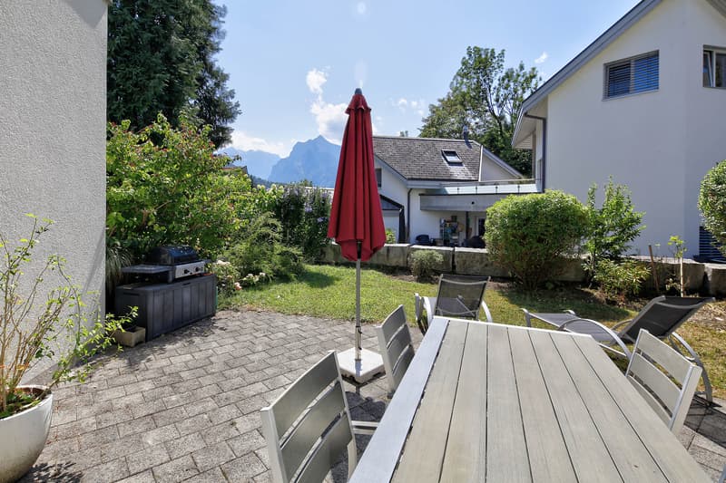 Gartensitzplatz