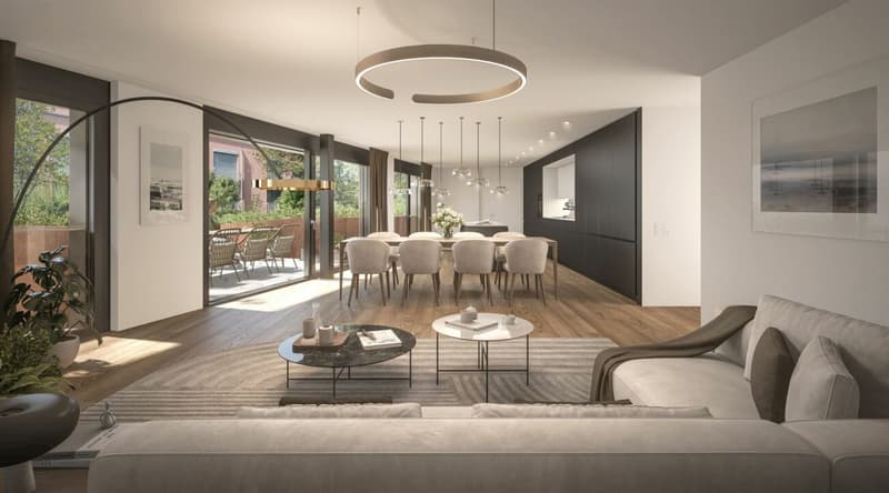 Neubauprojekt Buchenpark: 5.5-Zimmer-Gartenwohnung! (2)