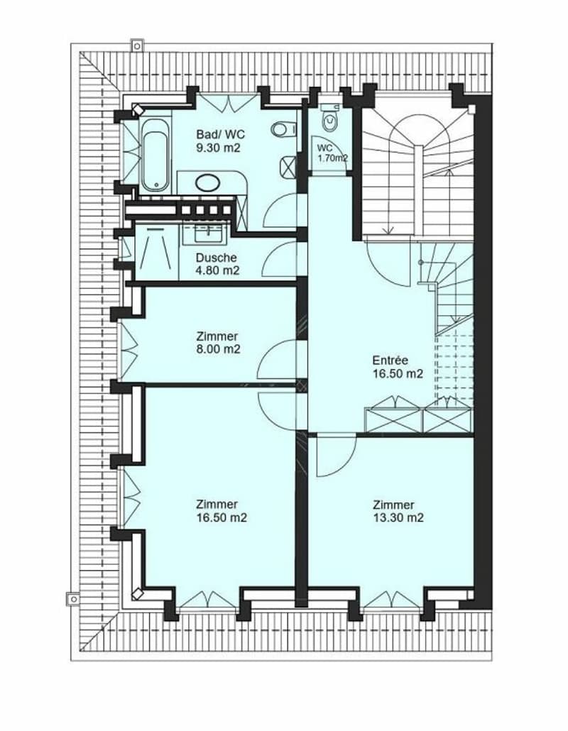 Exklusive Maisonettewohnung mit Weitsicht - stilvolles Wohnen über den Dächern von Zürich! (8)