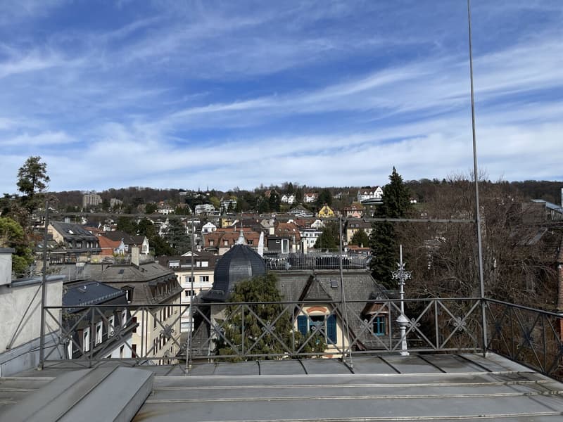 Aussicht Dachterrasse