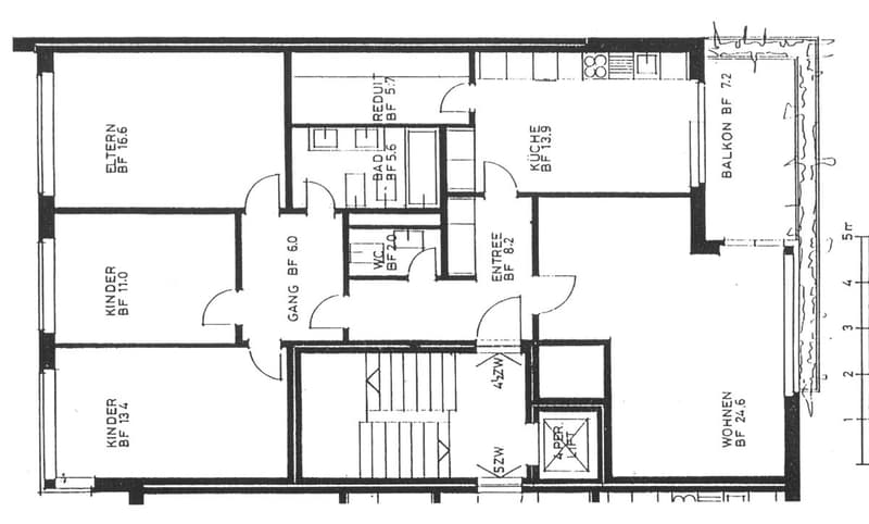 Grundriss 4.5 Zimmer-Eigentumswohnung