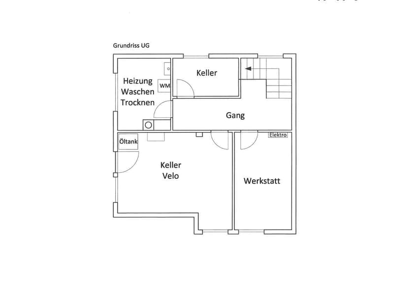 Grundriss UG