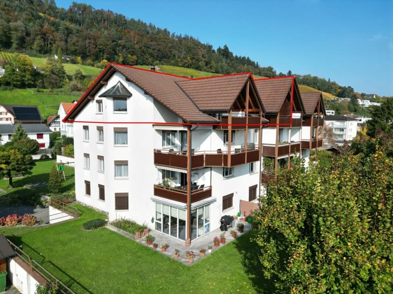 Attraktive 5.5 Zimmer Dachwohnung mit Weitblick (2)