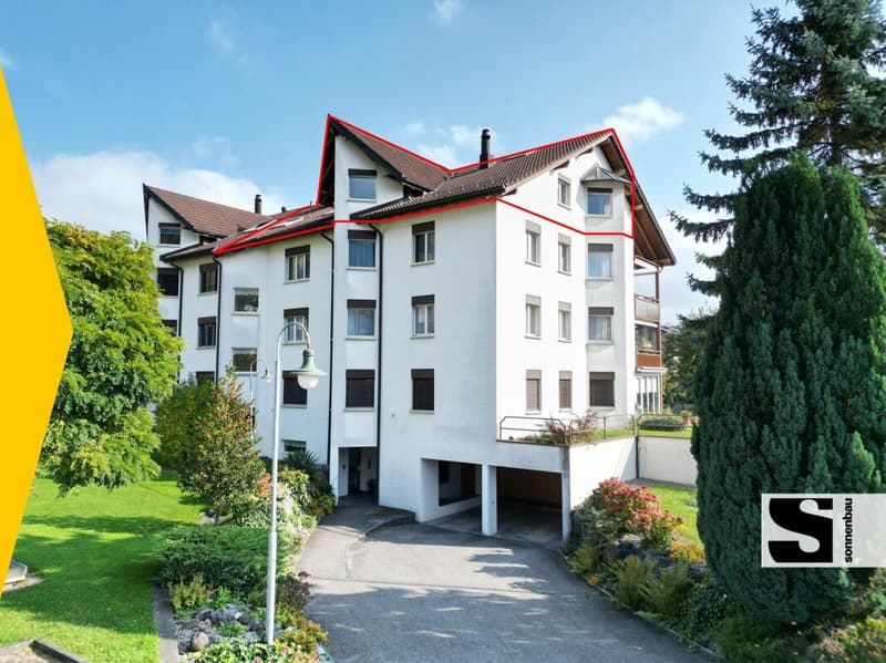 Attraktive 5.5 Zimmer Dachwohnung mit Weitblick (1)