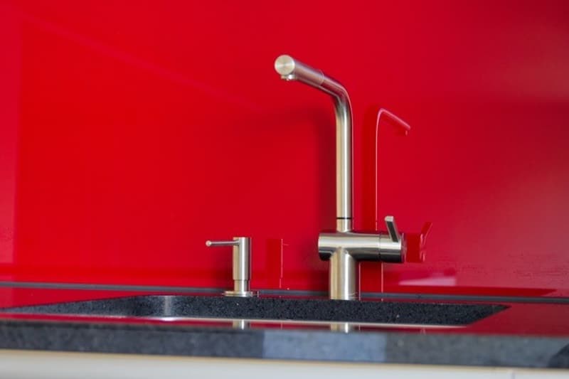 Hochwertige Armaturen mit Seifenspender