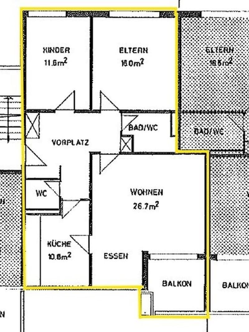 3.5-Zimmerwohnung mit Balkon und Weitsicht in Schlieren (10)