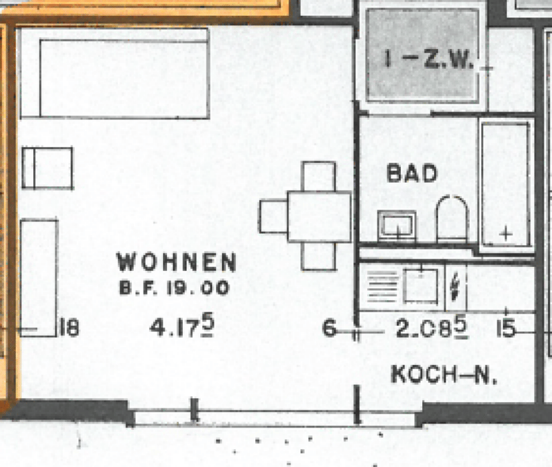 Zentrale Wohnung an ruhiger Lage (4)