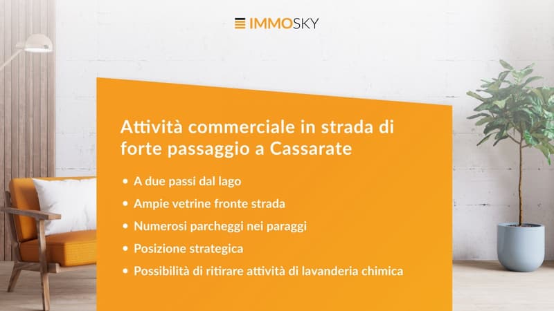 Il tuo negozio a pochi passi dal lago