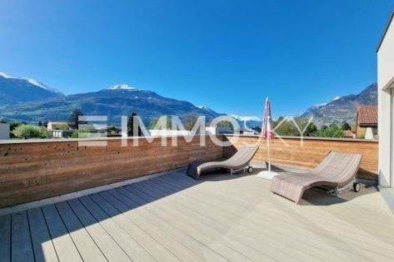 Terrasse orientée plein Sud