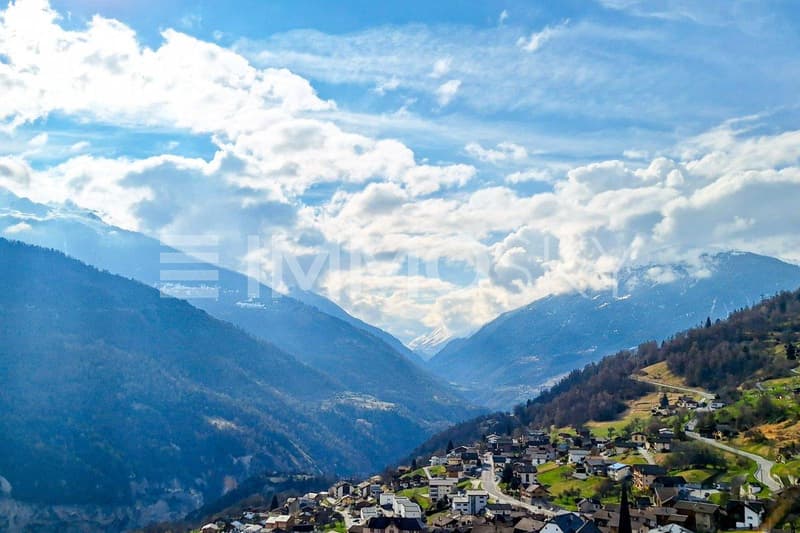 Vue sur le Val d Hérens