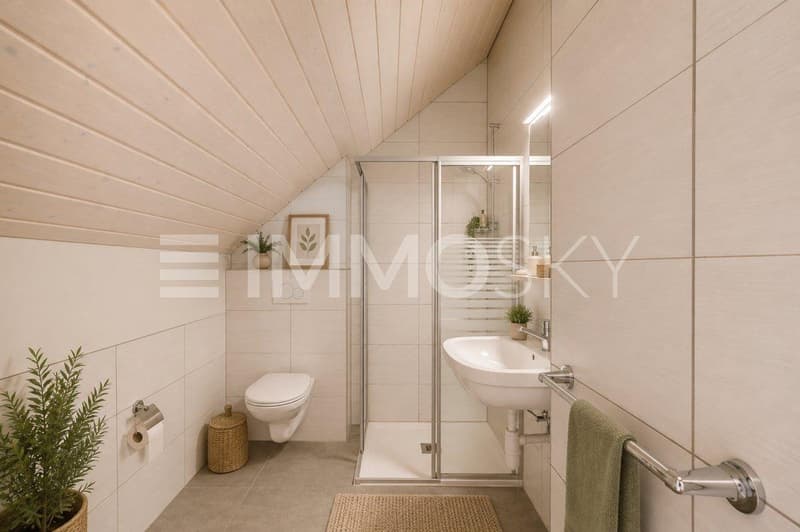 Salle de douche étage HOMESTAGING