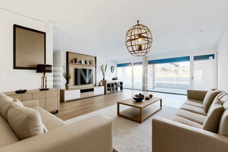 Séjour spacieux et lumineux (homestaging)