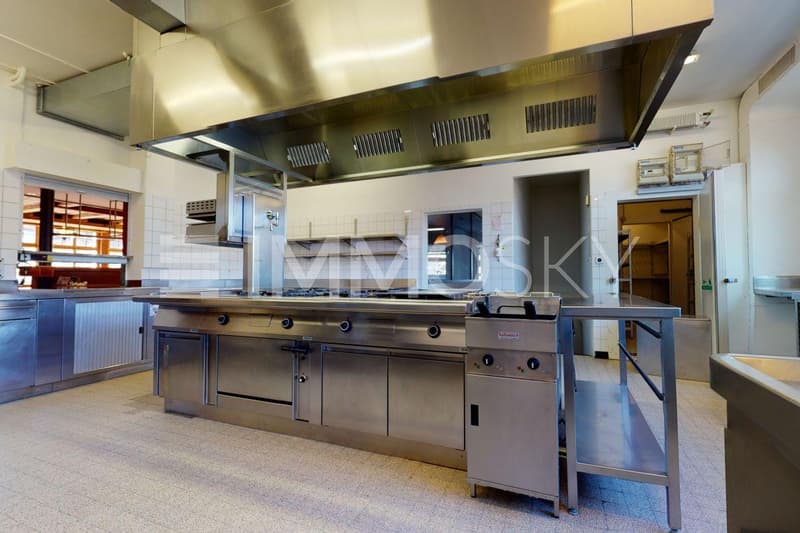 Cuisine industrielle moderne