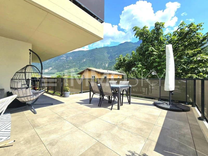 Spacieuse terrasse