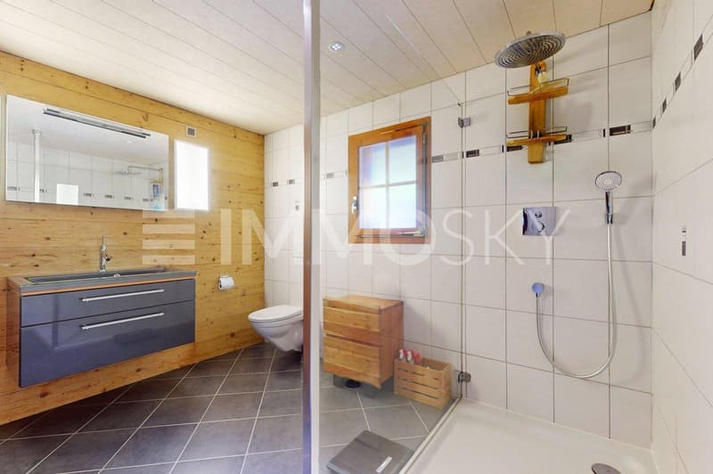 Salle de douche moderne